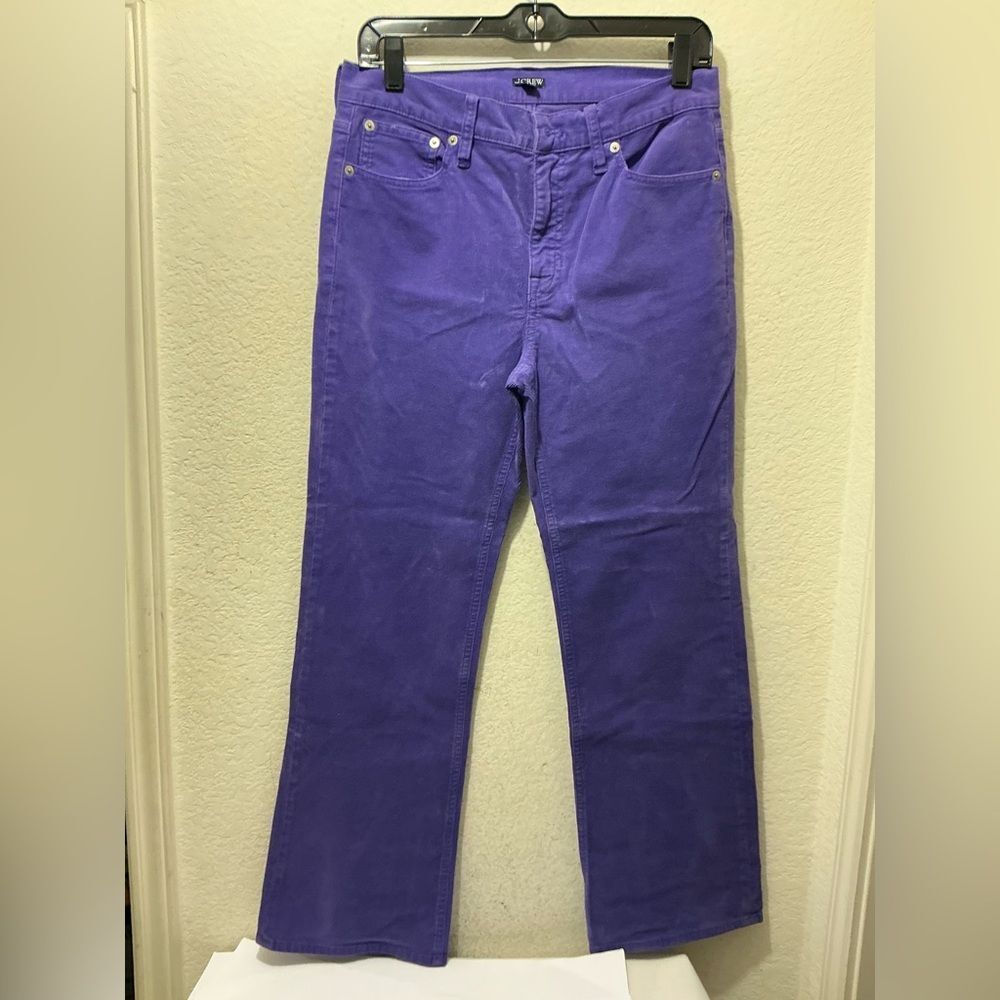 J. Crew Purple Women's Jeans corduroy size 28
